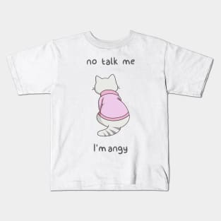 Angry Cat Kids T-Shirt